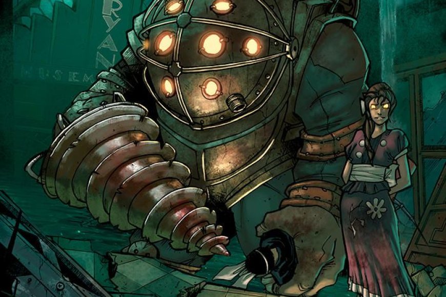 In which game does the player character explore the underwater city of Rapture?