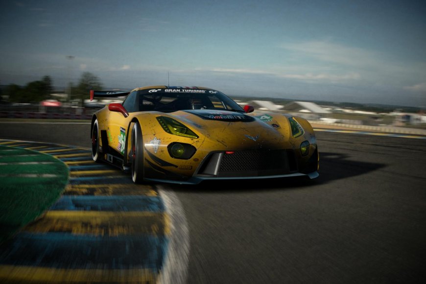 Which racing game series features realistic cars and tracks, and has the tagline "The Real Driving Simulator"?