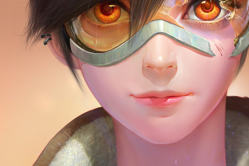 Which video game is known for its toxic gameplay environment and features characters like Tracer and Winston?
